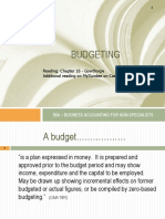 Marginal Costing For Decision Making & CVP Analysis - Budgeting