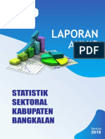 Laporan Statistik Sektoral Kab. Bangkalan 2019 Baru
