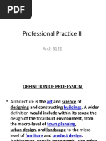 Professional Practice II