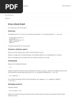 Tmux Cheatsheet GitHub