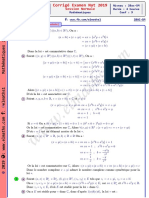 Exam N 2019 2bac SM FR Corrigé Ex 1