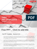 Different Red Quadrangle PowerPoint Templates Standard