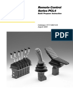 Remote Control Series PCL4: Build Program Instruction