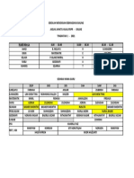 Jadual Waktu PDPR Tingkatan 1... 2021