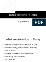 3 Retail Scenario in India