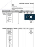 Curriculum of Competency Unit (Cocu)