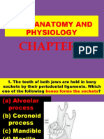 Oral Anatomy & Physiology Test