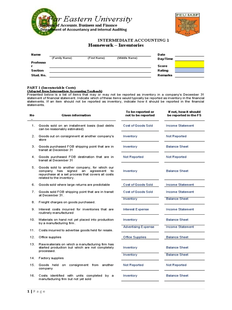 Inventory Reporting Solutions for Accounting | PDF | Inventory ...
