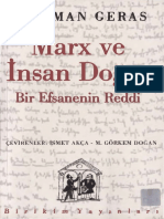 Norman Geras Marks Ve İnsan Doğası Birikim Yayınları - - 9т5715