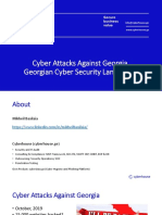 Cyber Attacks Against Georgia 2020