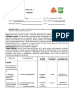 Activity 12 Worksheet