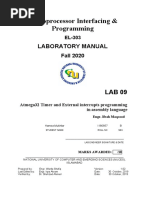 Microprocessor Interfacing & Programming: Laboratory Manual