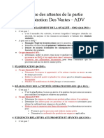 03-Synthèse Des Attentes de La Partie Administration Des Ventes