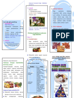 leaflet diet dm