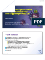 Sosialisasi Tenaga Kesehatan Tentang Vaksinasi COVID-19 (Gatot Soegiarto, 2021) - Handout PDF 2