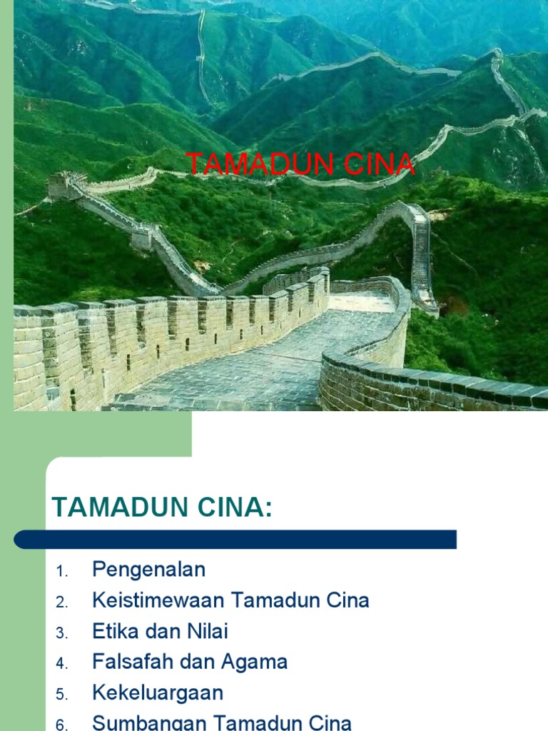Tamadun Cina  PDF
