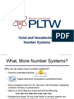 Octal and Hexadecimal Number Systems: © 2014 Project Lead The Way, Inc. Digital Electronics