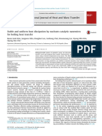 Stable and Uniform Heat Dissipation Using Nucleate-Catalytic Nanowires