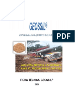 Ficha Técnica Geossil - 2020