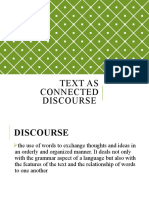 text-as-connected-discourse