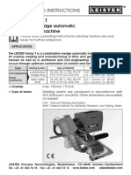 Operating Instructions: Leister Twinny T