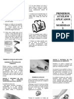 Charla de Picaduras y Mordeduras