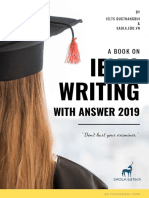 eBook a Book on IELTS Writing With 2019 Sample Answer for Actual Test_public Version