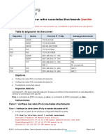 1.5.10 Packet Tracer - Verify Directly Connected Networks - ILM