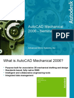 Autocad Mechanical 2006 - Seminar: Advanced Micro Systems, Inc