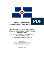 IMPD Review Panel - Full Report