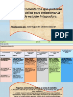 Algunos Comentarios Sobre El Taller Integrador