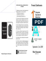 01. Prueba Clasificatoria Nivel Avanzado 2009