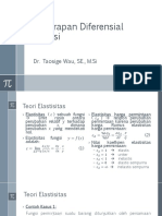 Penerapan Diferensial Fungsi