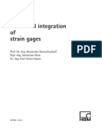 Structural Integration of Strain Gages