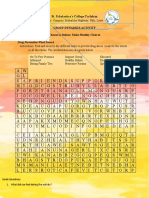 Drug Prevention Word Search: St. Scholastica's College Tacloban