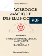 Elus Cohen - Le Sacerdoce Magique