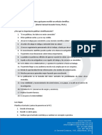 Guía completa para escribir artículos científicos