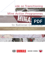 Transitioning Mine Action Programmes