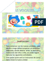 Guia N 1 Vocal A PPT Vocal A Kinder A y B