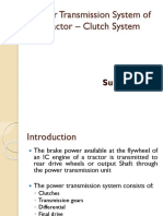 Power Transmission System of Tractor - Clutch-1