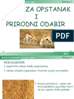 38 Borba Za Opstanak I Prirodni Odabir