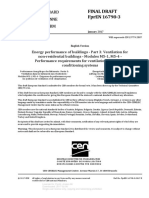 European Standard Norme Européenne Europäische Norm: Final Draft Fpren 16798-3