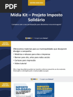 4. Mídia kit Contribuição do Imposto de Renda nas ações sociais dos Municípios