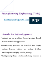 Manufacturing Engineering II (ch3)