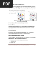 Figure 1.2 Renewable and Non-Renewable Renewable Energy