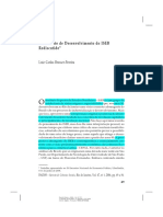 O Conceito de Desenvolvimento Do ISEB Rediscutido