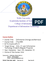 Wollo University Kombolcha Institute of Technology College of Informatics Department of Information Technology
