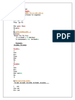 Verbs Ending With: O - X - SH - CH - Z: 1. The Present Simple