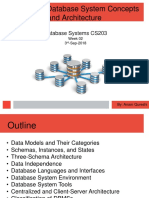 Chapter 2: Database System Concepts and Architecture