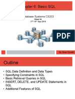 Chapter 6: Basic SQL: Database Systems CS203